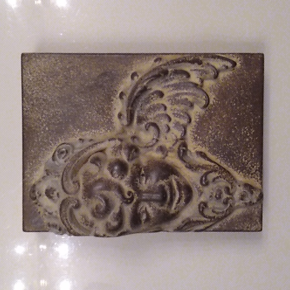 ANGEL *Signed iron bisque wash, Atlantis Tile, like Sid Dickens. *Rare & Retired